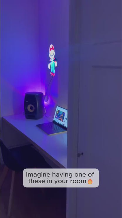 3D Hologram Fan 224 LED Light Beads